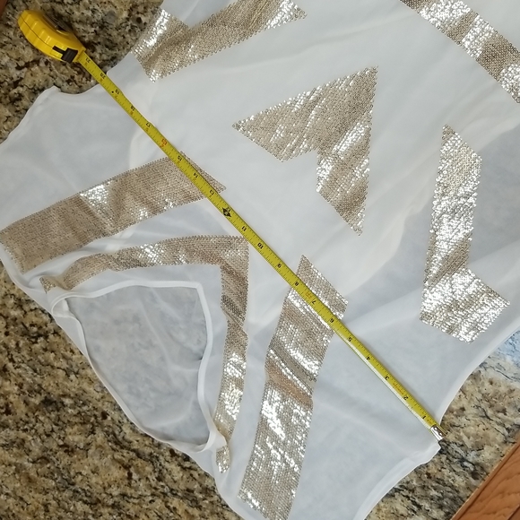 New York & Company Sequins Comfortable Blouse - Picture 8 of 12